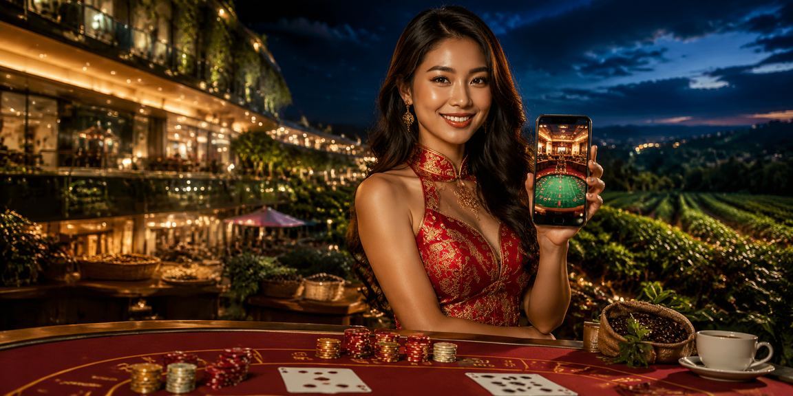 Người dùng TP. Hồ Chí Minh trải nghiệm ứng dụng casino trên điện thoại bên quán ăn đường phố