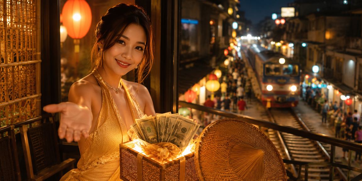 Trải nghiệm casino trực tuyến tại Hà Nội với hình ảnh nón lá truyền thống