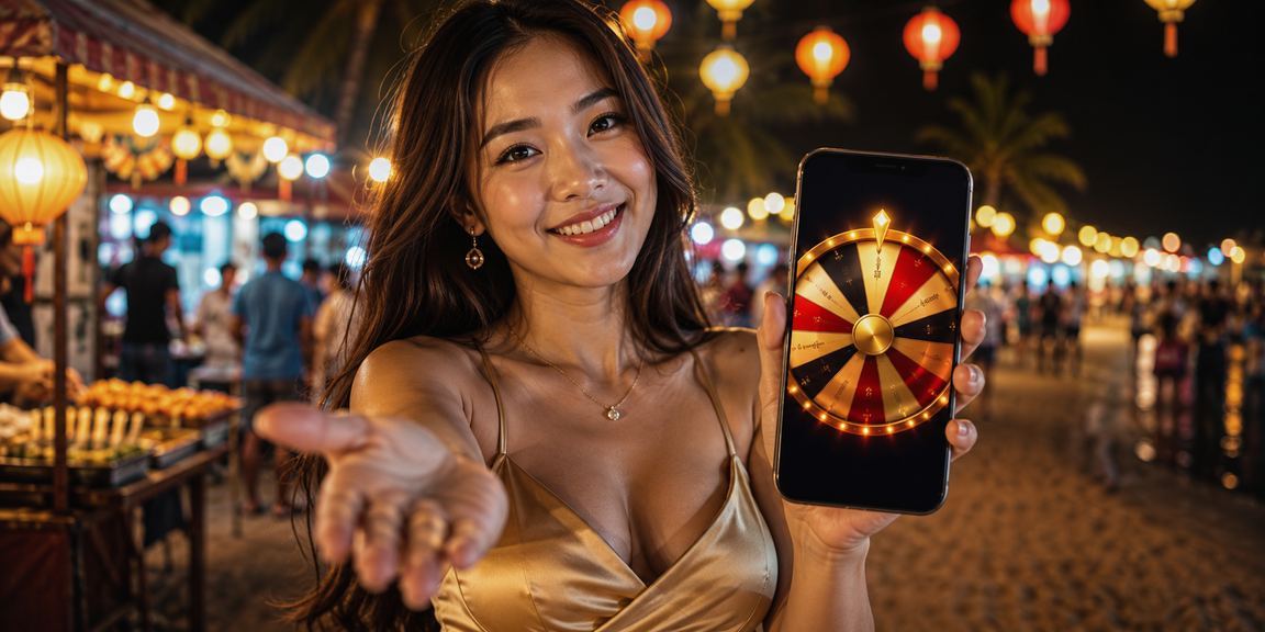 Không khí casino roulette ban đêm tại Phú Quốc, Việt Nam